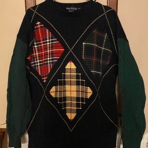 Vintage NAUTICA Argyle Sweater